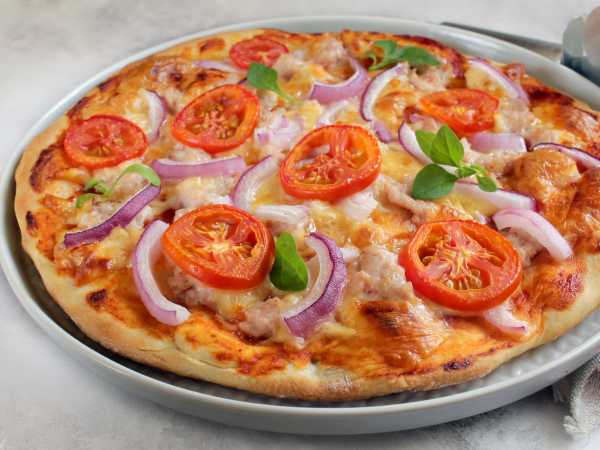 Пицца с курицей и черри — пошаговый рецепт с фото
