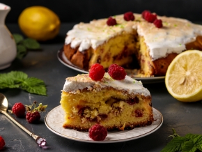 Лимонный пирог с малиной и меренгой от Пьера Эрме (Pierre Herme)