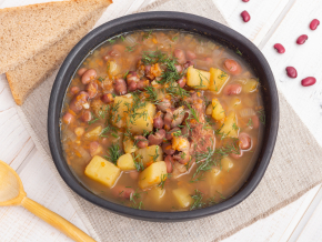 Фасолевый суп с мясом — рецепт с фото пошагово. Как приготовить фасолевый суп с говядиной?