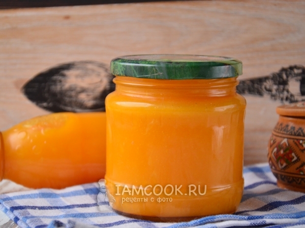 Сок из тыквы с апельсином на зиму, рецепт с фото