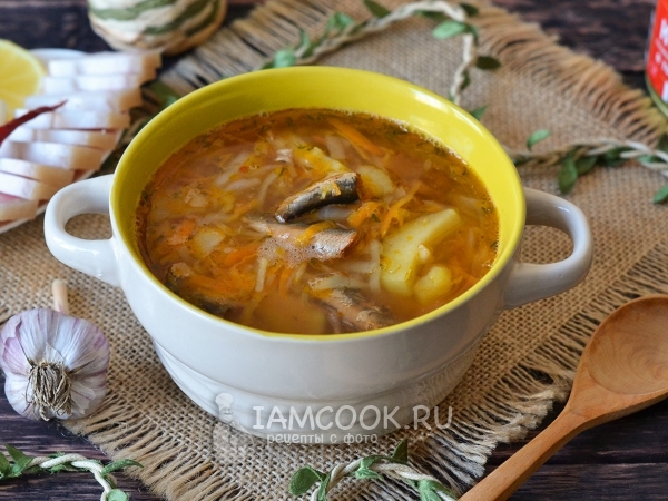 Суп из кильки в томатном соусе, рецепт пошаговый с фото - kormstroytorg.ru