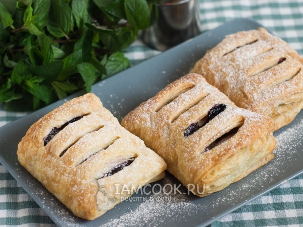 Пирожки с черникой рецепт от Тарелкиной