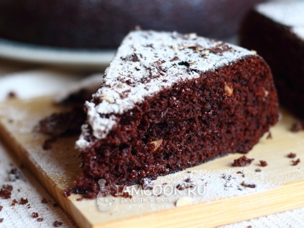 Шоколадный пирог с творожной начинкой - пошаговый рецепт с фото на Готовим дома