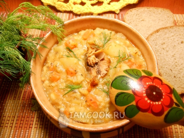 Овощное рагу с булгуром и консервированной скумбрией (в мультиварке), рецепт с фото