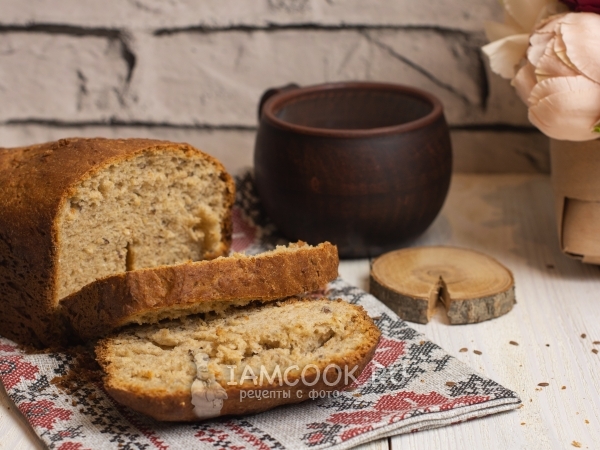 Цельнозерновой хлеб с овсянкой и льном, рецепт с фото