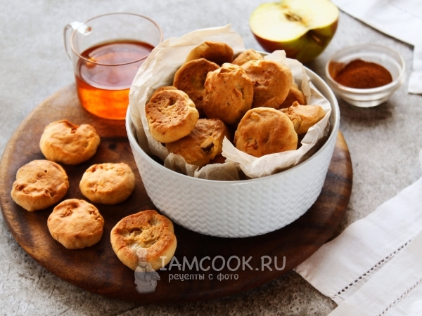 Печенье с яблоками и корицей, рецепт с фото