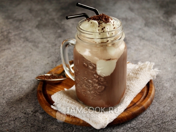 Какао с мороженым, рецепт с фото