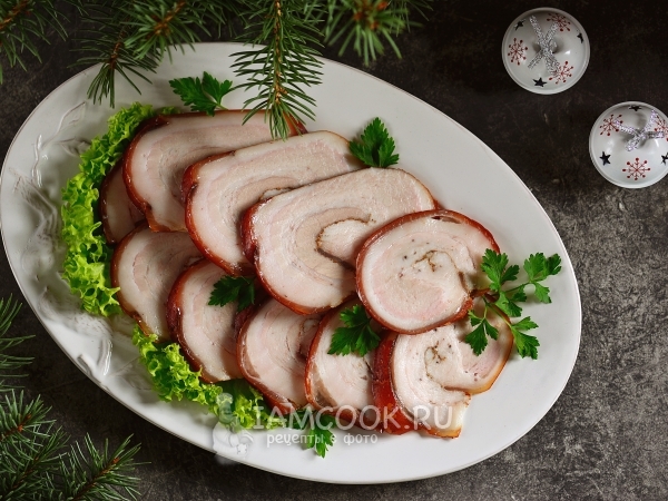 Мясной рулет из свинины - рецепты с фото