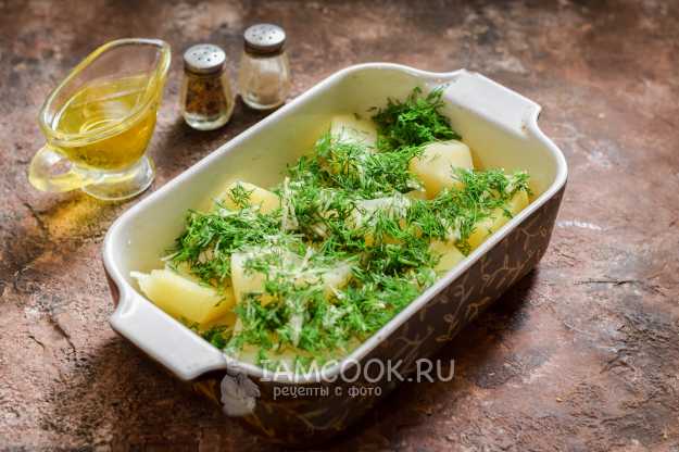 Чесночная картошк�а — рецепт с фото
