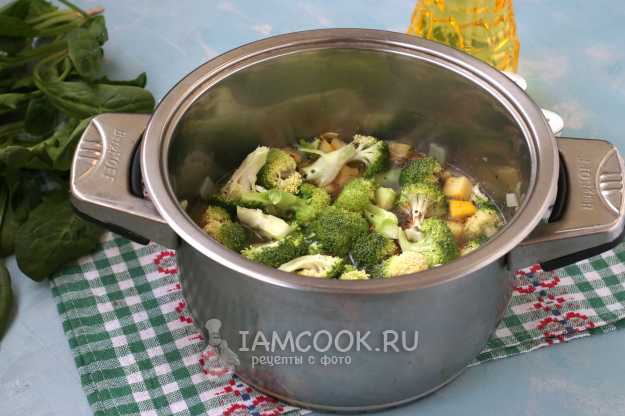 Овощной крем-суп из брокколи – пошаговый рецепт приготовления с фото