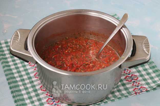 Аджика по рецепту из Карабаха – кулинарный рецепт