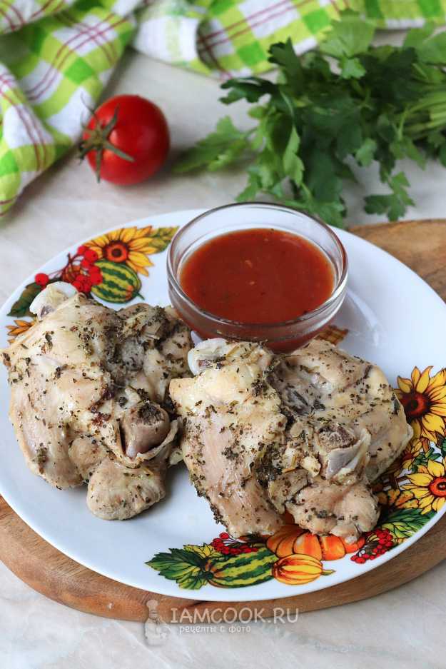 Куриные бедра с овощами в пароварке - от Приятного Аппетита