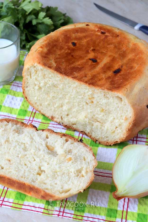 Луковый хлеб в мультиварке — рецепт с фото пошагово