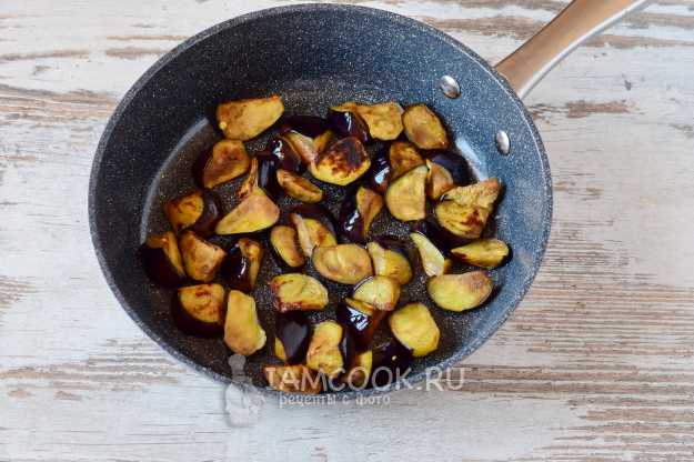 🥘🥬 Чисанчи (баклажаны с картофелем и болгарским перцем в кисло-сладком соусе по-китайски)