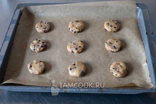 Черничное печенье из миндального теста — рецепт с фото и видео