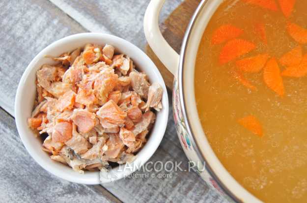 Сливочный суп из семги: рецепт с фото