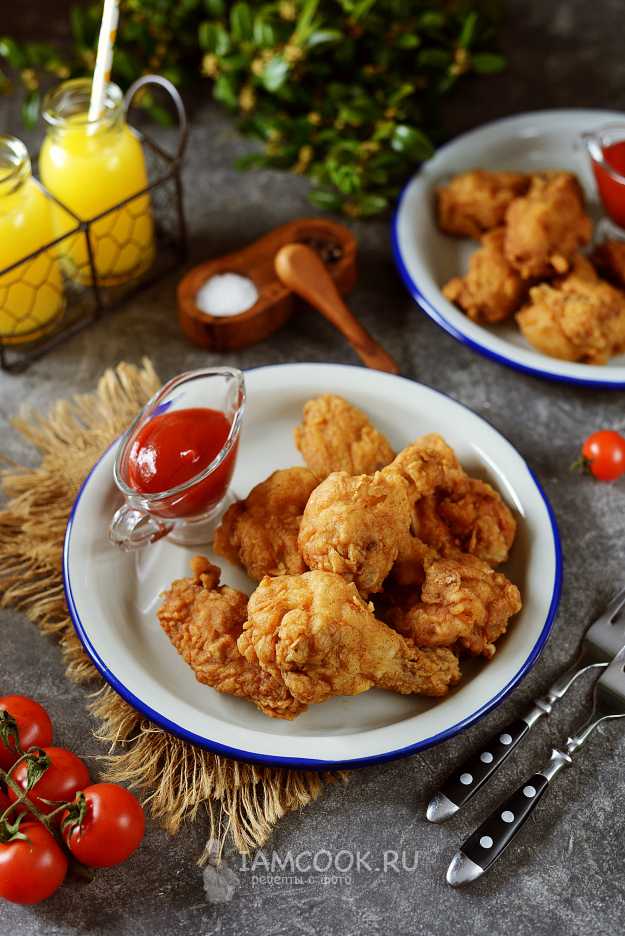 «Куриные крылышки KFC: рецепт» — создано в Шедевруме