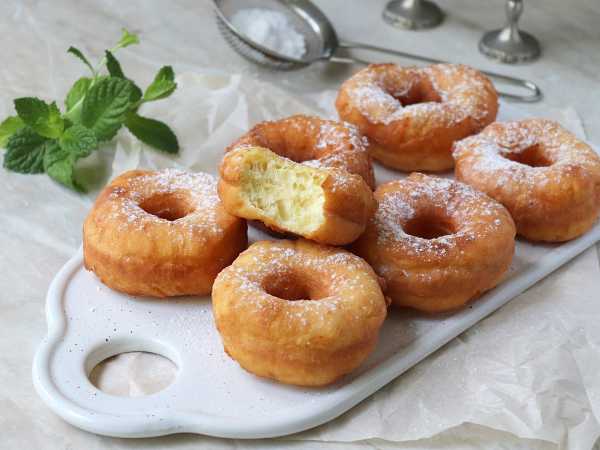 Пончики в духовке: пошаговый рецепт вкусной и нежирной выпечки