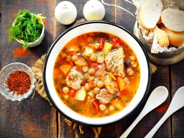 Суп из говядины, пошаговый рецепт на ккал, фото, ингредиенты - Черешенка