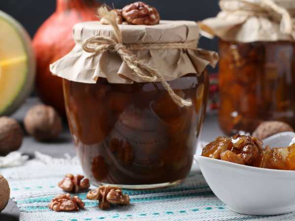 Варенье из грецких орехов: рецепт приготовления пошагово