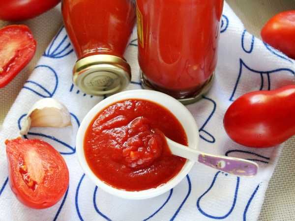 Рецепт домашнего томатного соуса на зиму из свежих помидор: