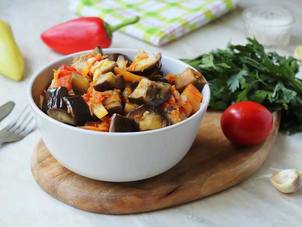 Овощное рагу из кабачка, баклажанов, перца и помидоров - 6 рецептов с пошаговыми фото