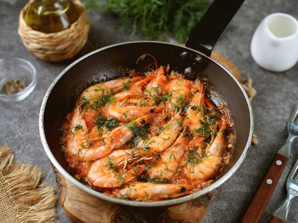 Рецепты здоровых блюд с креветками