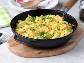 Тушеная капуста с яйцом – кулинарный рецепт