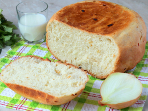 Домашний хлеб «Ромашка» из дрожжевого теста