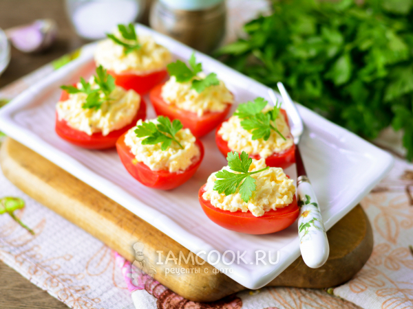 Жареные помидоры с чесноком к мясу – пошаговый рецепт с фото на конференц-зал-самара.рф