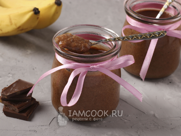 Шоколадно-банановый крем, рецепт с фото
