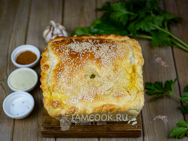 Пирог с минтаем и картошкой, рецепт с фото