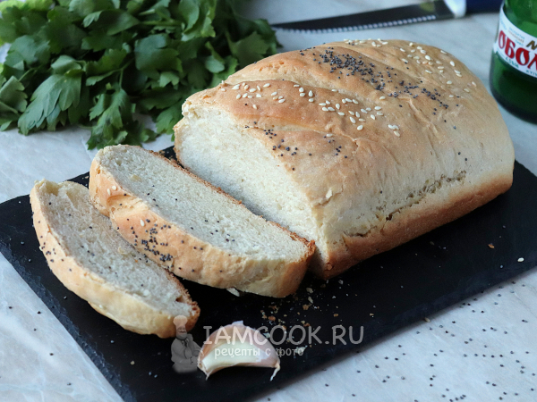Хлеб на пиве в духовке, рецепт с фото