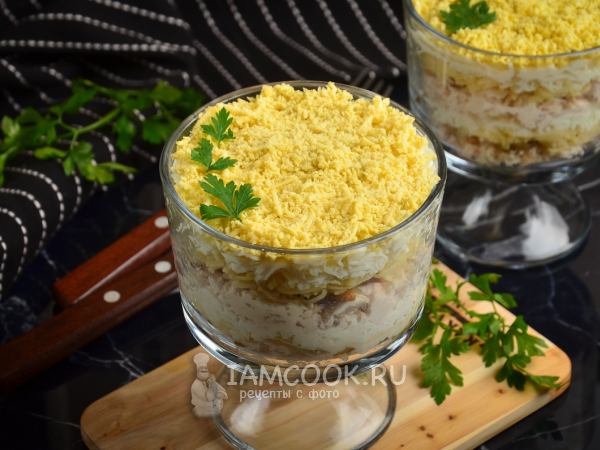 Куриный салат с грибами и сыром рецепт – Европейская кухня: Салаты. «Еда»