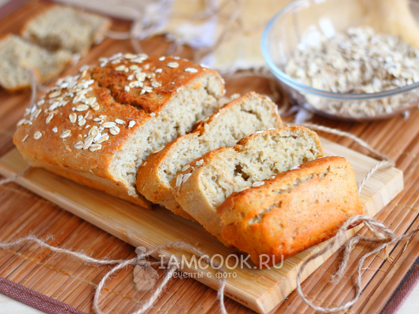Финский овсяный хлеб без замеса, рецепт с фото