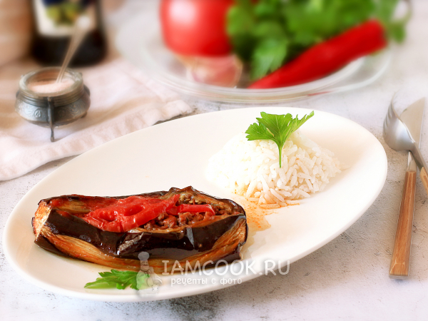 Карныярык (баклажаны по-турецки), рецепт с фото