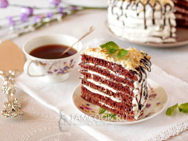Шоколадный ПП-торт на сковороде - Лайфхакер