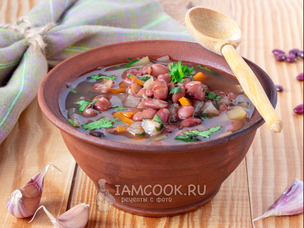 Фасолевый суп с кинзой — рецепт с фото пошагово