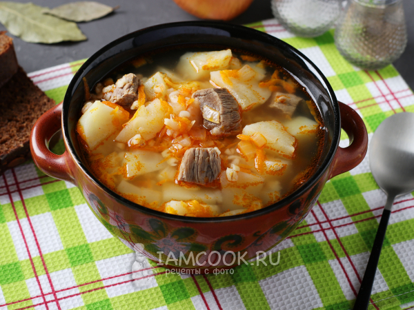 Корейский суп 