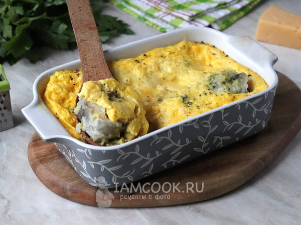 Скумбрия, фаршированная сыром и яйцом - пошаговый рецепт с фото