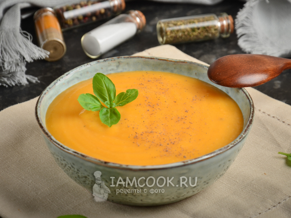 Суп-пюре с тыквой и картошкой, рецепт с фото