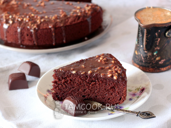 Влажный шоколадный пирог с оливковым маслом рецепт – Греческая кухня: Выпечка и десерты. «Еда»