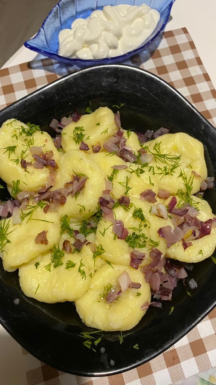Картофельные клецки рецепт с фото