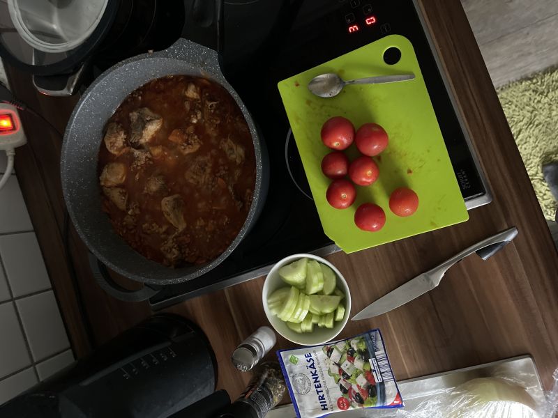 Греческий салат классический, пошаговый рецепт с фото.