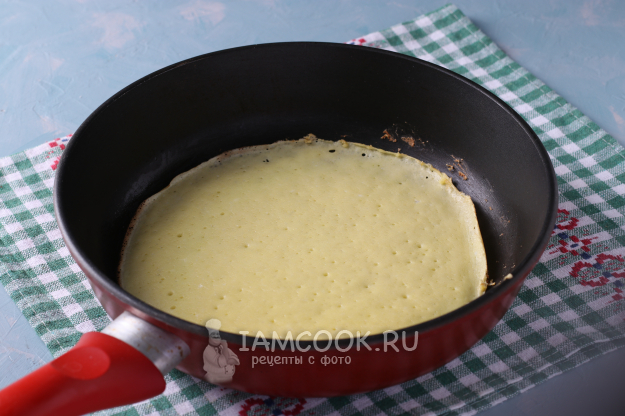 Блины с творогом и сгущёнкой