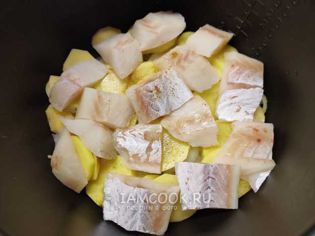 Рыба с картошкой в мультиварке: рецепт с фото пошагово