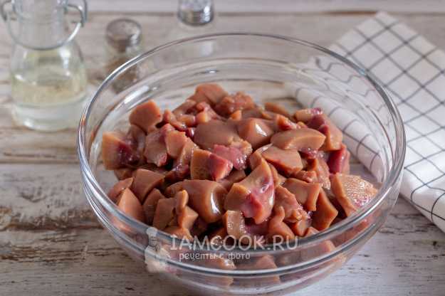 Тушеные свиные почки: пошаговый рецепт