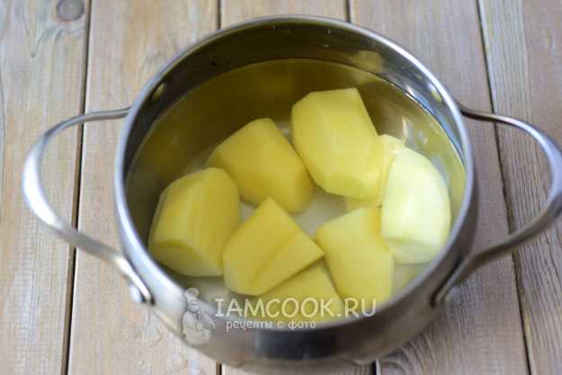 Хачапури с картофелем на сковороде