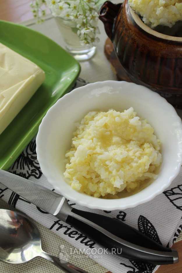Как варить рисовую кашу на молоке или воде