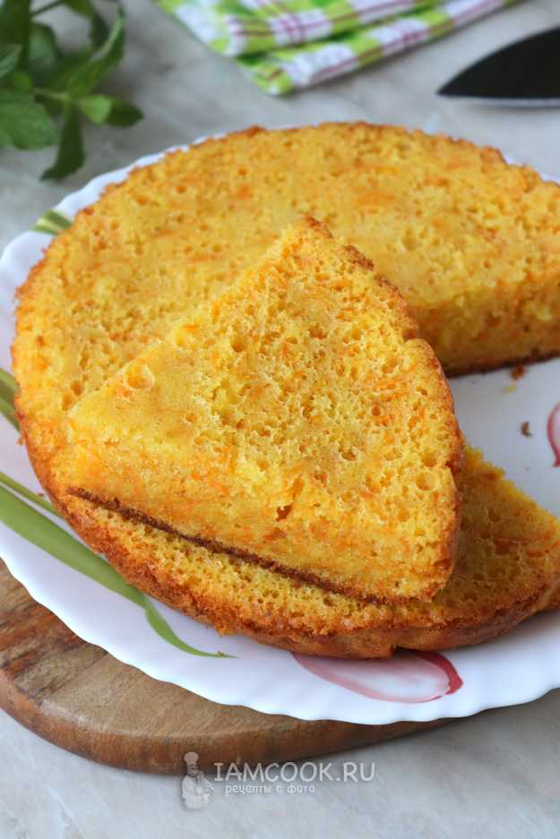 Бразильский морковный пирог – кулинарный рецепт